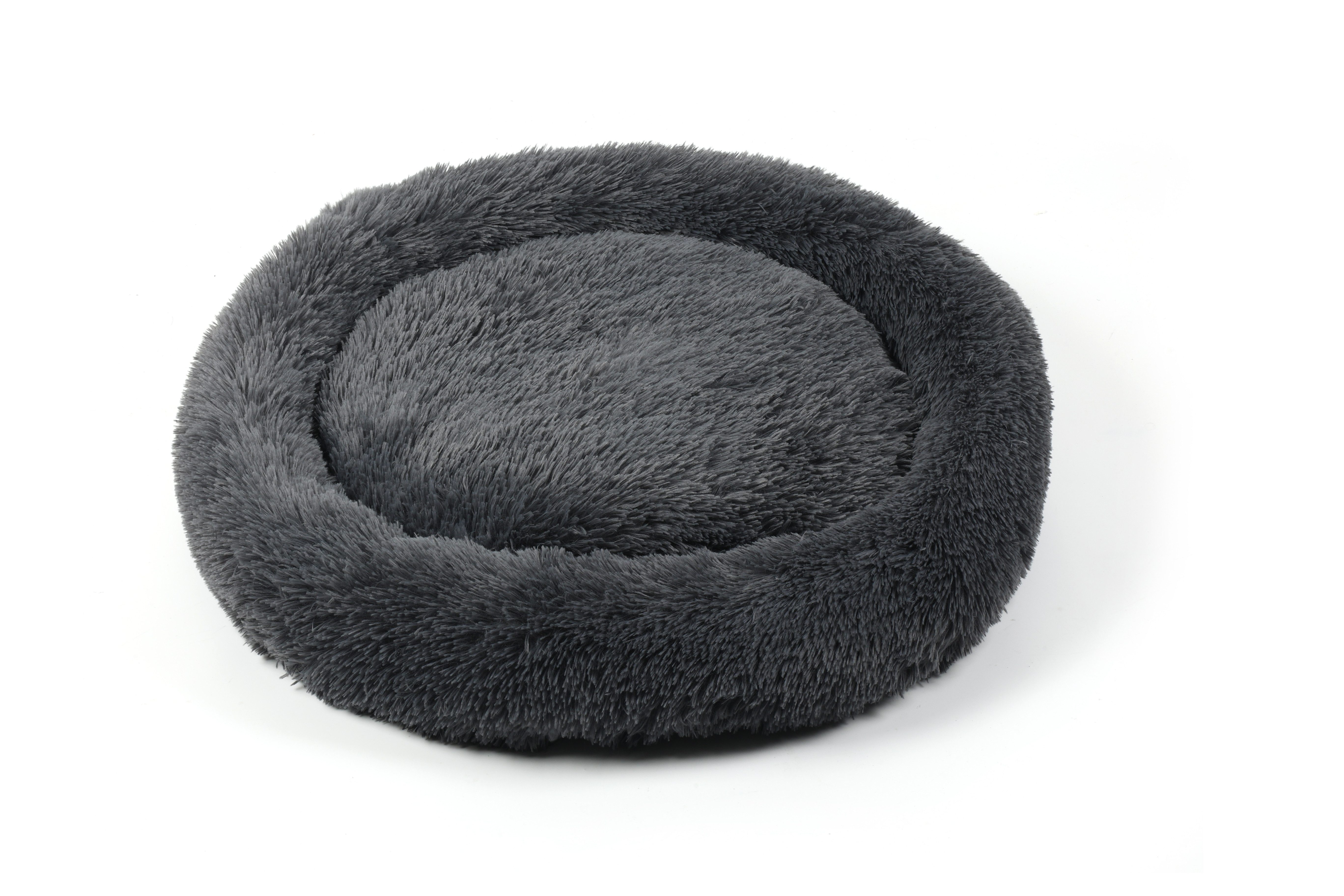 OTTO home Hundebett Cloudy, Kuscheliges Plüschbett mit weichem Rundrand von OTTO home