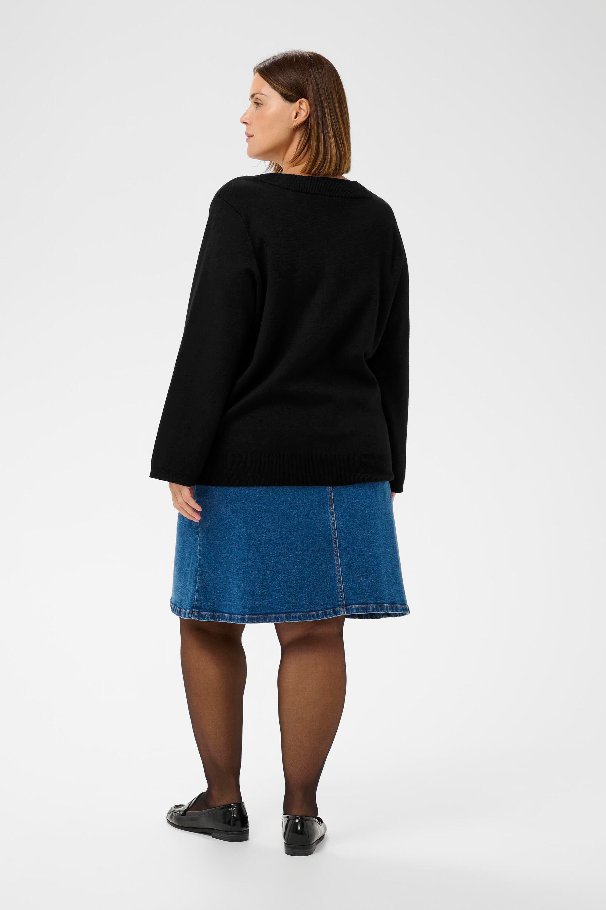 KAFFE Curve Вязаные свитера Вязаные свитера KCmelina Große Größen