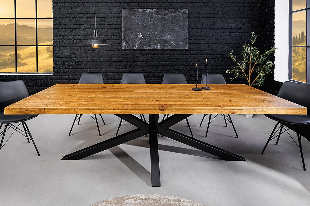riess-ambiente Esstisch GALAXIE 200cm vintage braun günstig online kaufen