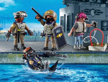 Playmobil® Konstruktions-Spielset SWAT-Figurenset (71146), City Action, (37 St), Made in Europe