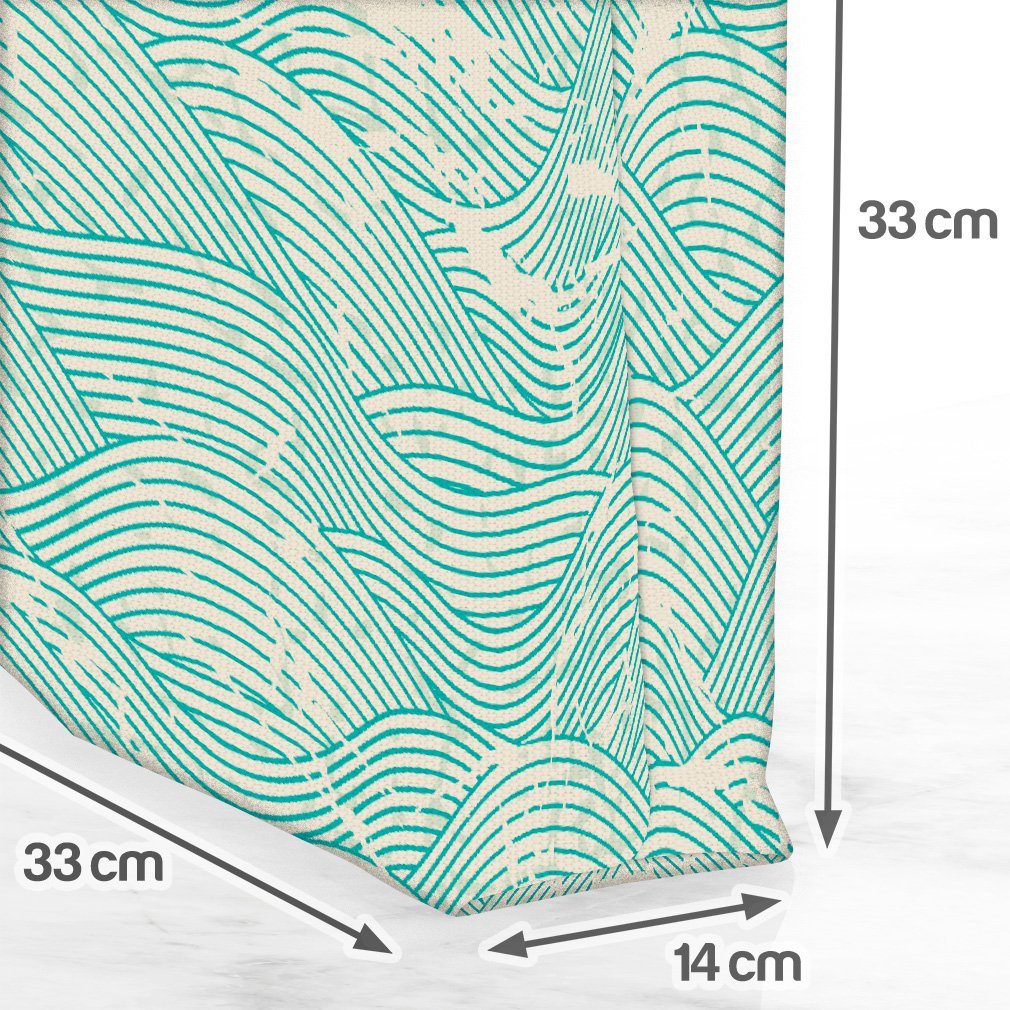 Wellen Muster Japanische Wellen (1-tlg), VOID Meer gemustert Henkeltasche Reis Japanische Muster