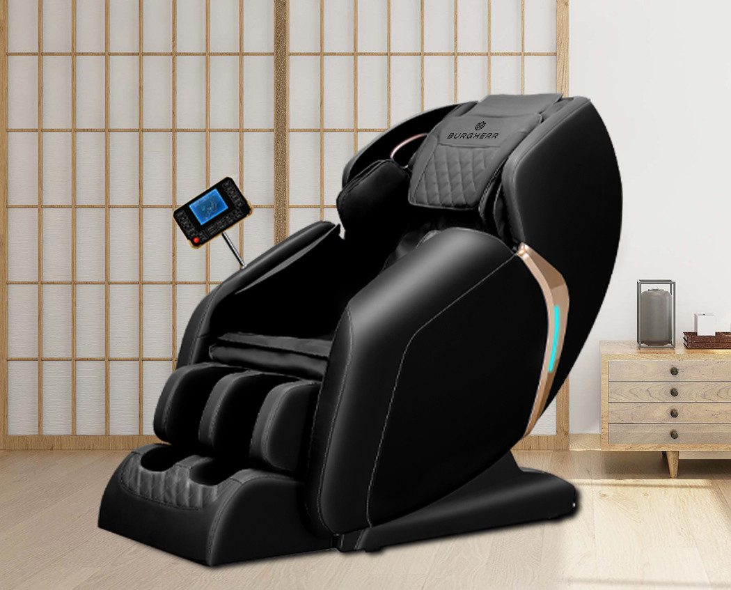 Massagesessel Massagesessel "Athene" mit Körper-Scan von Burgherr (schwarz)