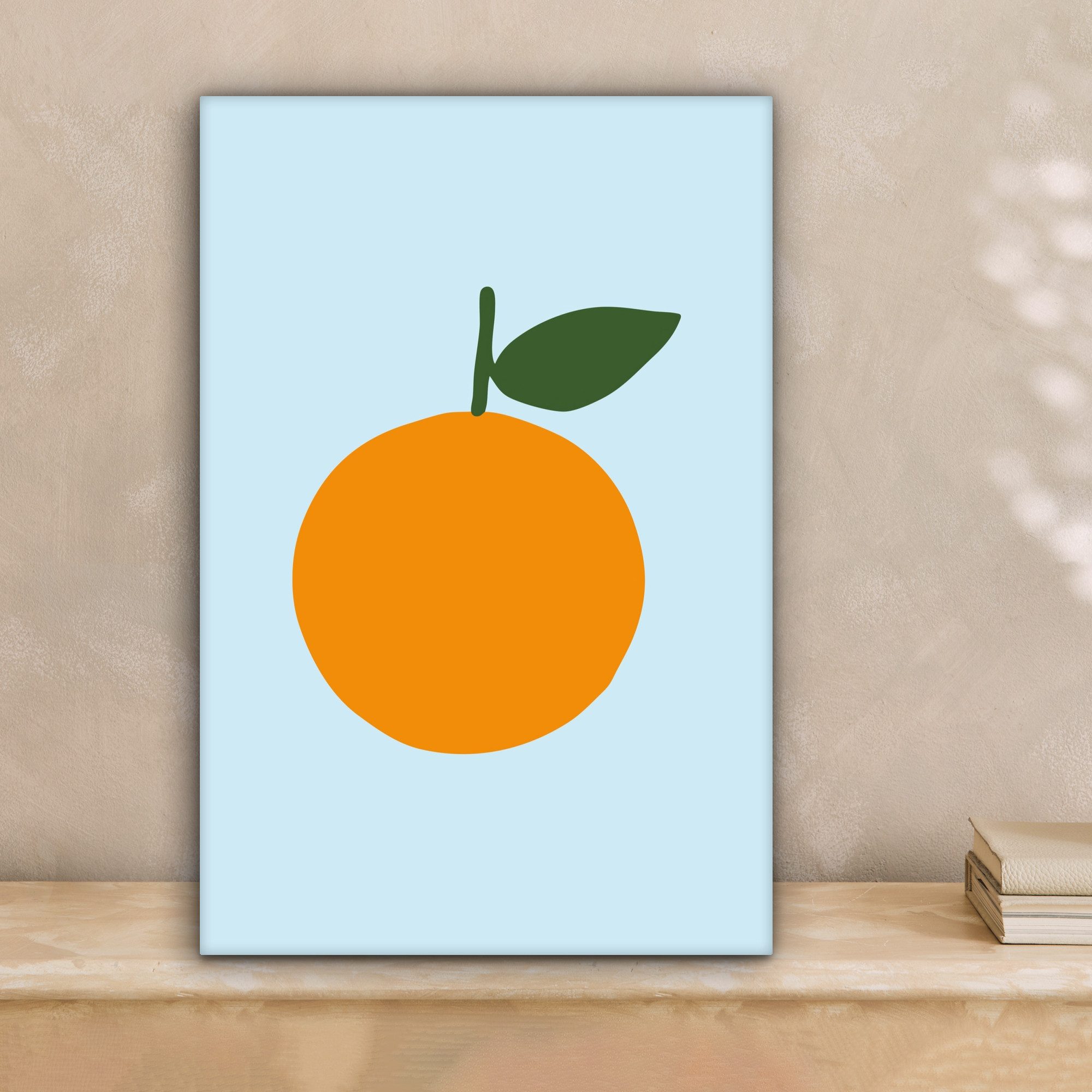 OneMillionCanvasses® Leinwandbild Obst - Orange, Fotodruck günstig online kaufen