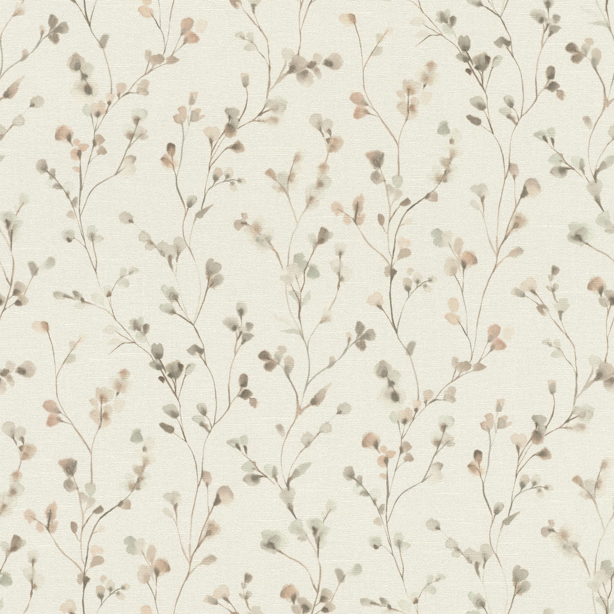 Rasch Vliestapete Vliestapete 486131 Beige-Taupe Muster günstig online kaufen