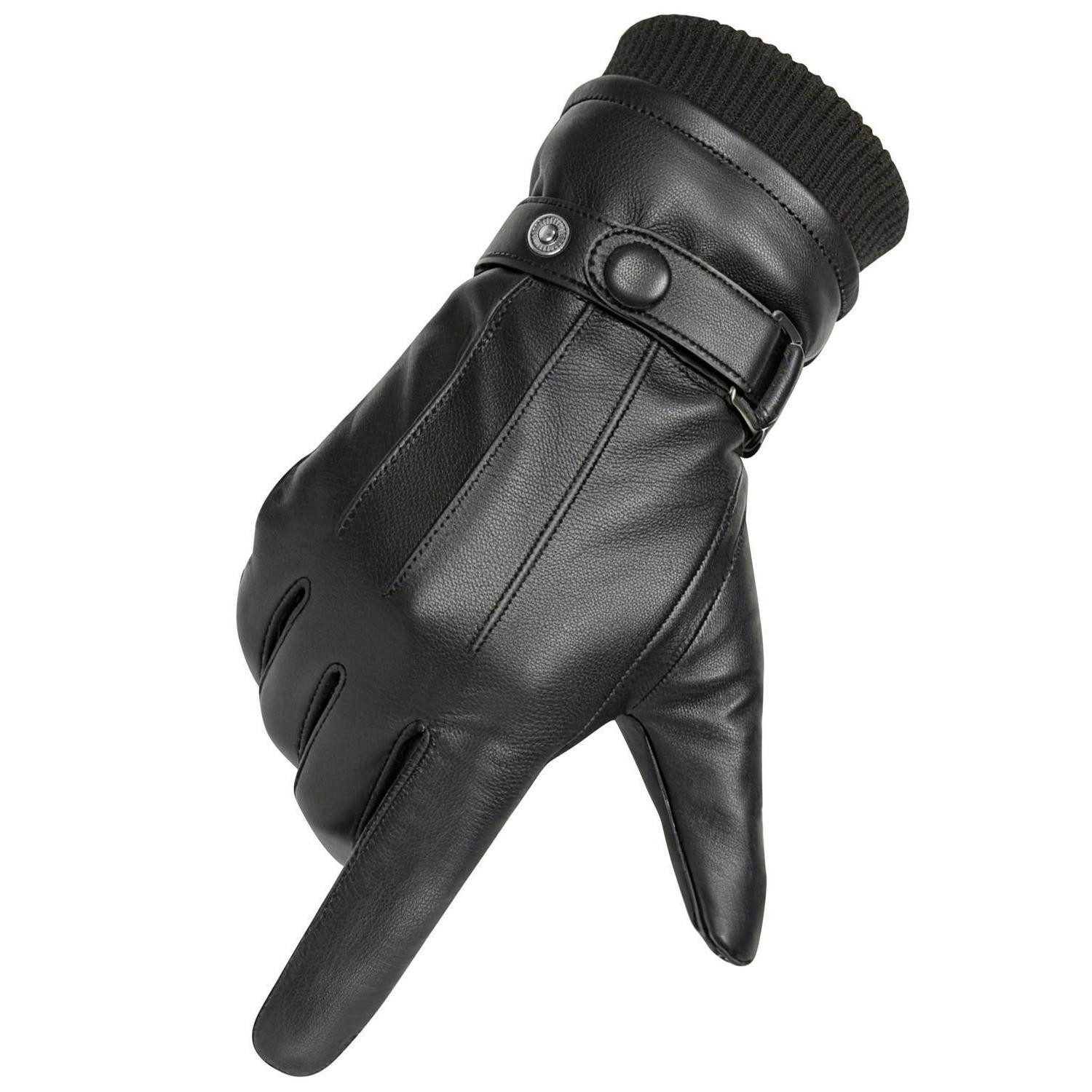LuxusKollektion Strickhandschuhe Winter Touchscreen Handschuhe Herren XL (1-St)