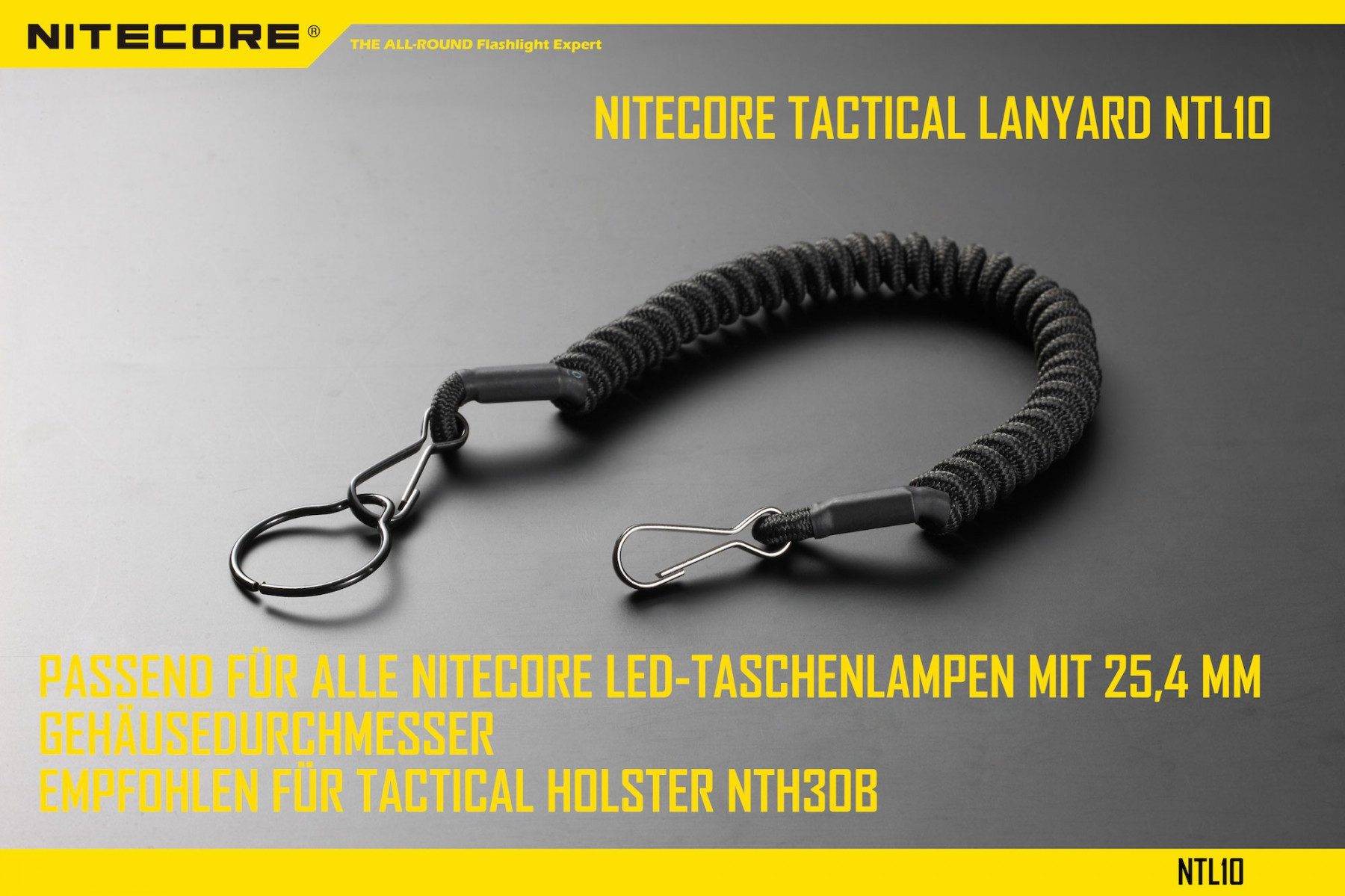 Nitecore Multitool Tactical lanyard NTL10, (1 St)