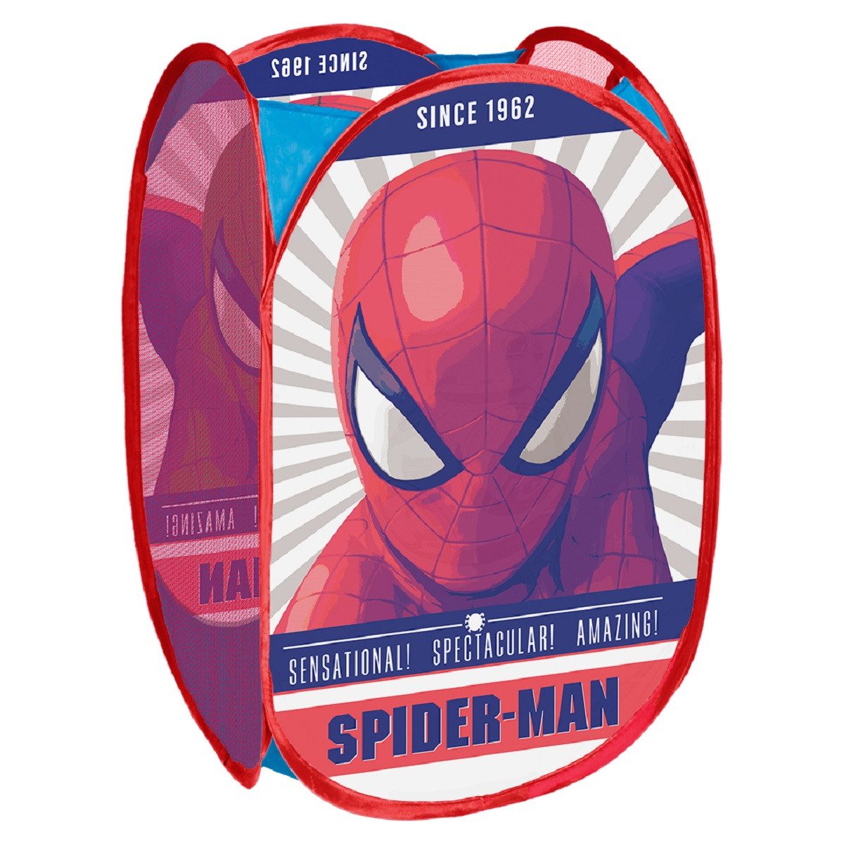 Spiderman Aufbewahrungskorb Toy Organizer Aufbewahrung für kleine Helden