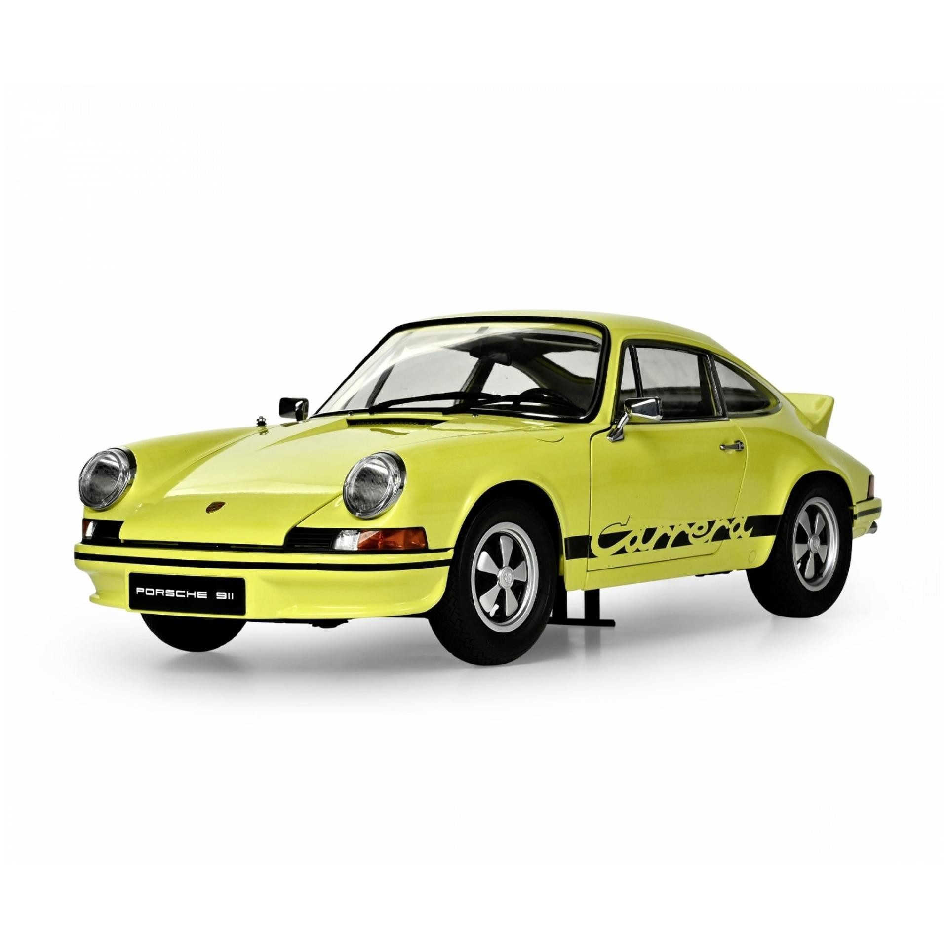 Modellbausatz Porsche 911 RS 2.7 Gelb/Schwarz / 1:8