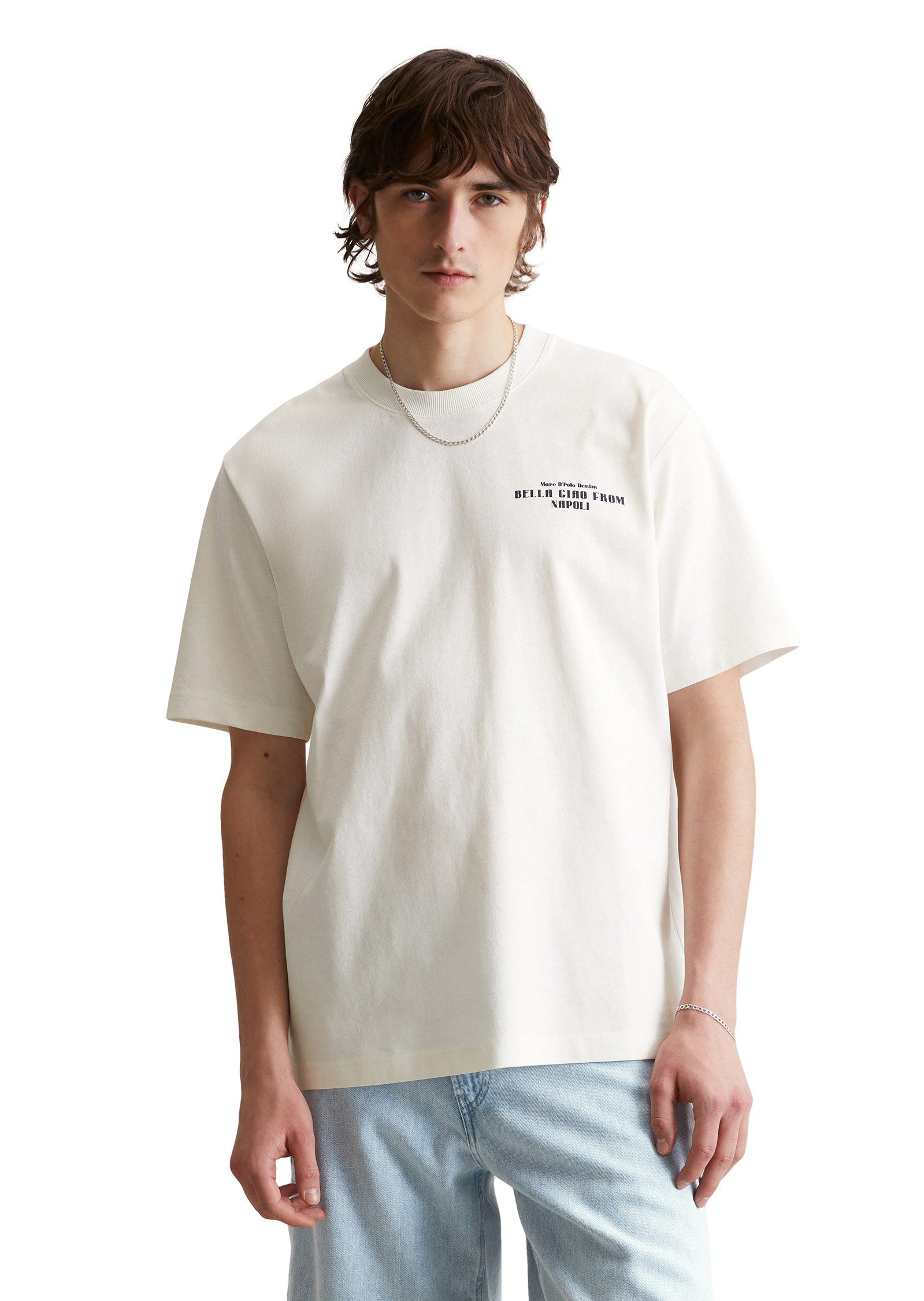 Marc OPolo DENIM T-Shirt, großer Rückenprint, oversized günstig online kaufen