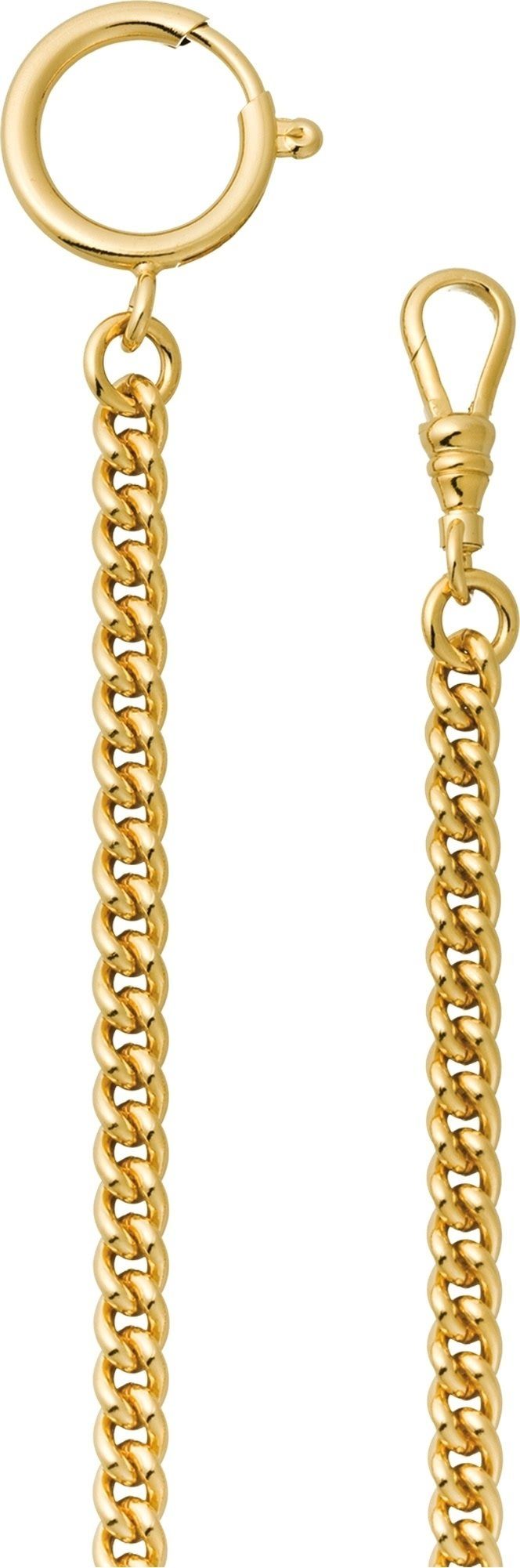 Regent Kettenuhr Regent 5mm Сумкиuhren-Kette P-46, Herren Сумкиuhrenkette, Elegant