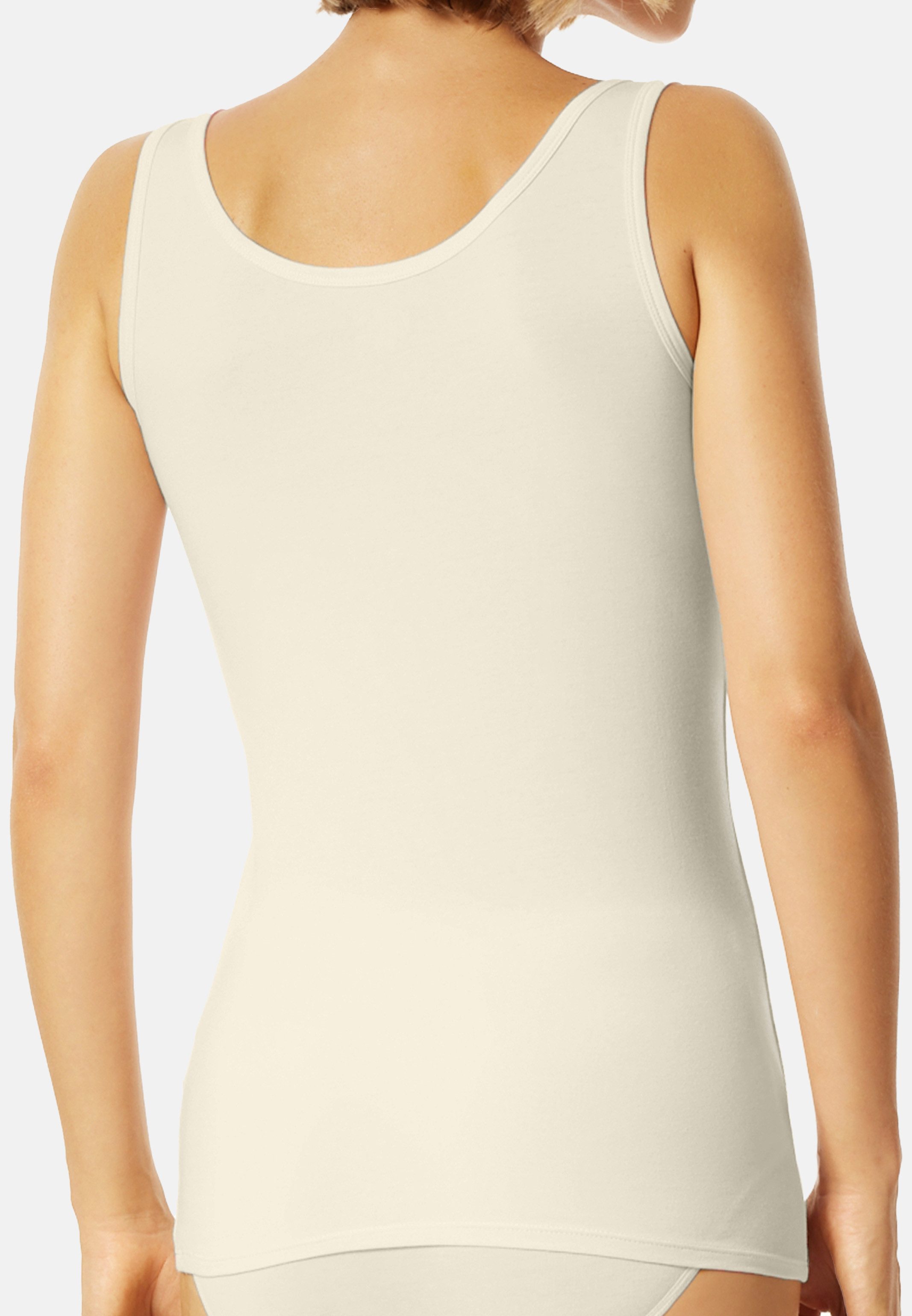 uncover by SCHIESSER Unterhemd 6er Pack Bamboo Cotton (Spar-Set, 6-St) Unterhemd / Top - Baumwolle - Atmungsaktiv - Hochwertig verarbeitet