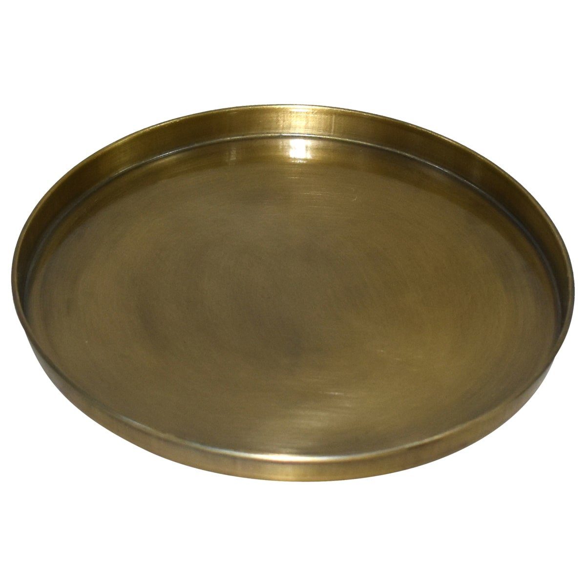 matches21 HOME & HOBBY Dekoschale Deko Tablett rund Tischdeko auf dem Essti günstig online kaufen