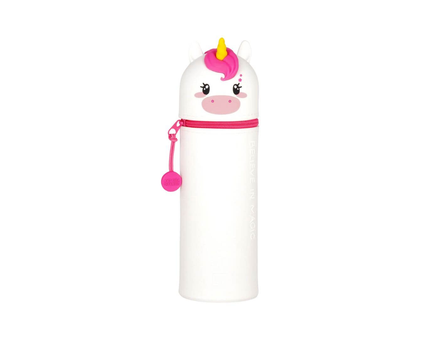 Legami Federmäppchen Federmäppchen Einhorn 2 in 1 aus weichem Silikon