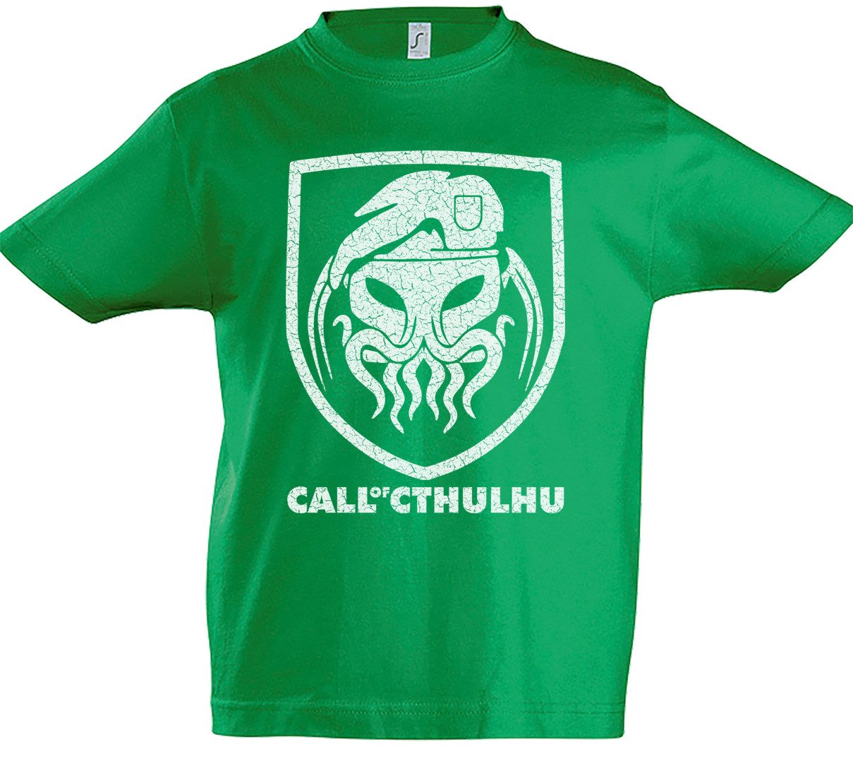 Print-Shirt Call Of Cthulhu Kinder T-Shirt Horror Arkham H. P. Lovecraft