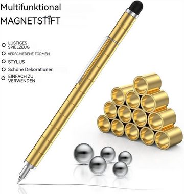 LENBEST Füllfederhalter Magnetischer Kugelschreiber, Gravity Magnet Pen Magnet Stift, (1-tlg., Magnetic Pen, Magnetstift Kugelschreiber Set), Zum Stressabbau