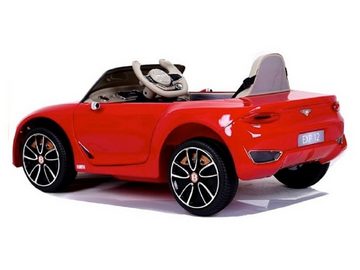 Elektro-Kinderauto Kinder Elektroauto Bentley EXP Zwei Motoren, LED, FB, rot