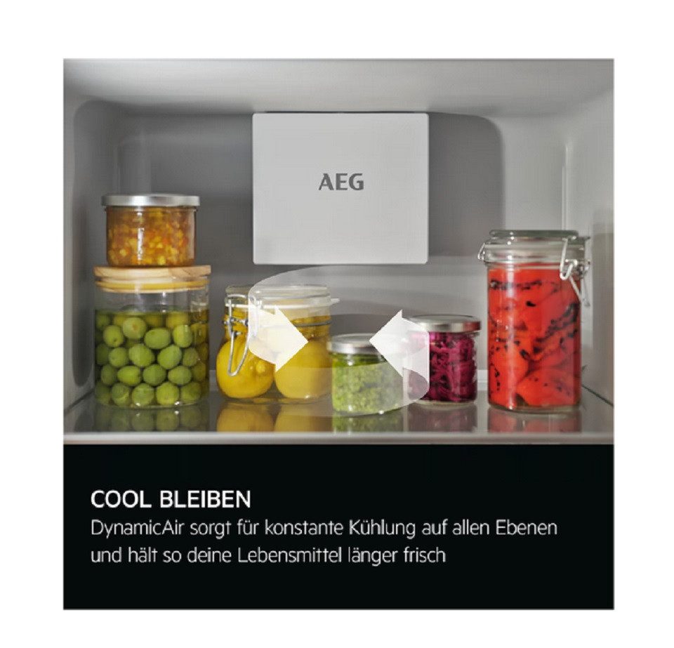 AEG Einbaukühlschrank keine Angaben NSK6D181ES_923581349, 177.2 cm hoch, 54.6 cm breit