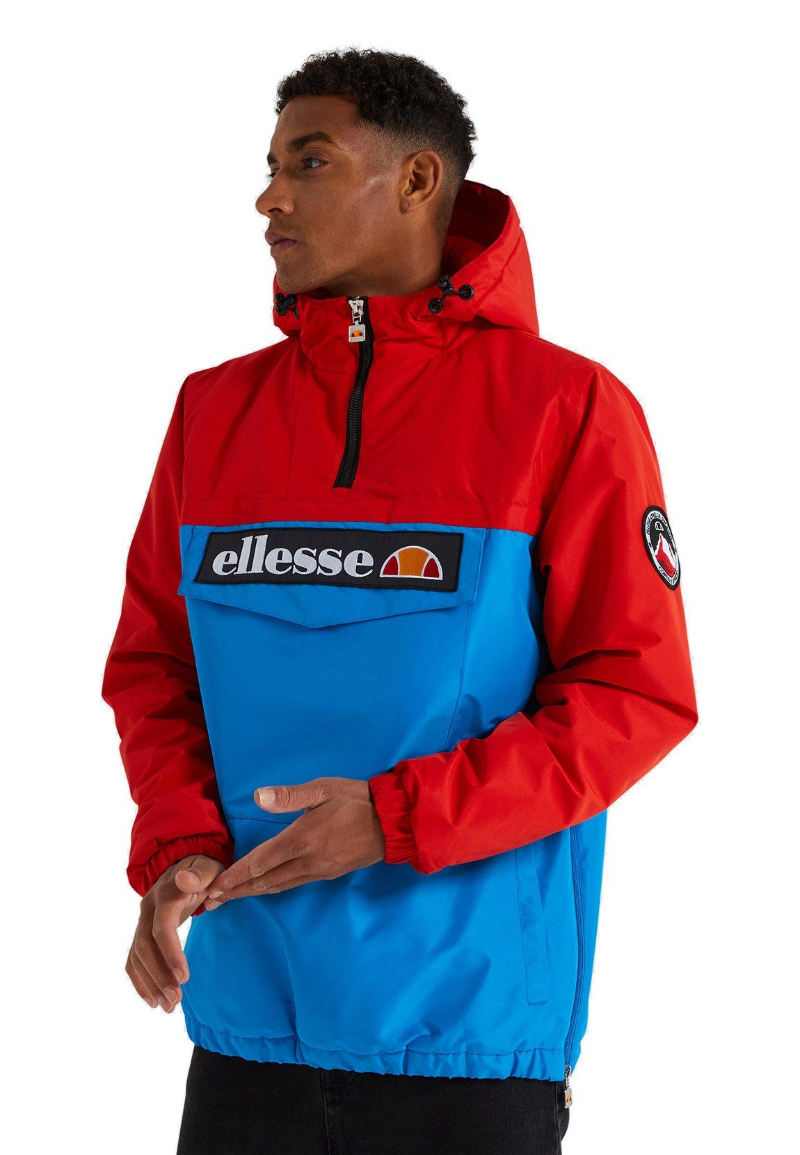 Ellesse Windbreaker Ellesse Jacke Herren MONTERINI OH JACKET Red Blue Blau