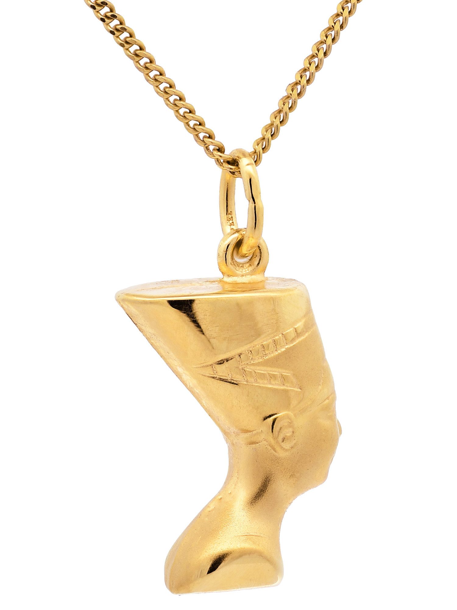 HOPLO Kreuzanhänger Gold Anhänger Nofretete mit Goldkette massiv 333 - 8 Ka günstig online kaufen