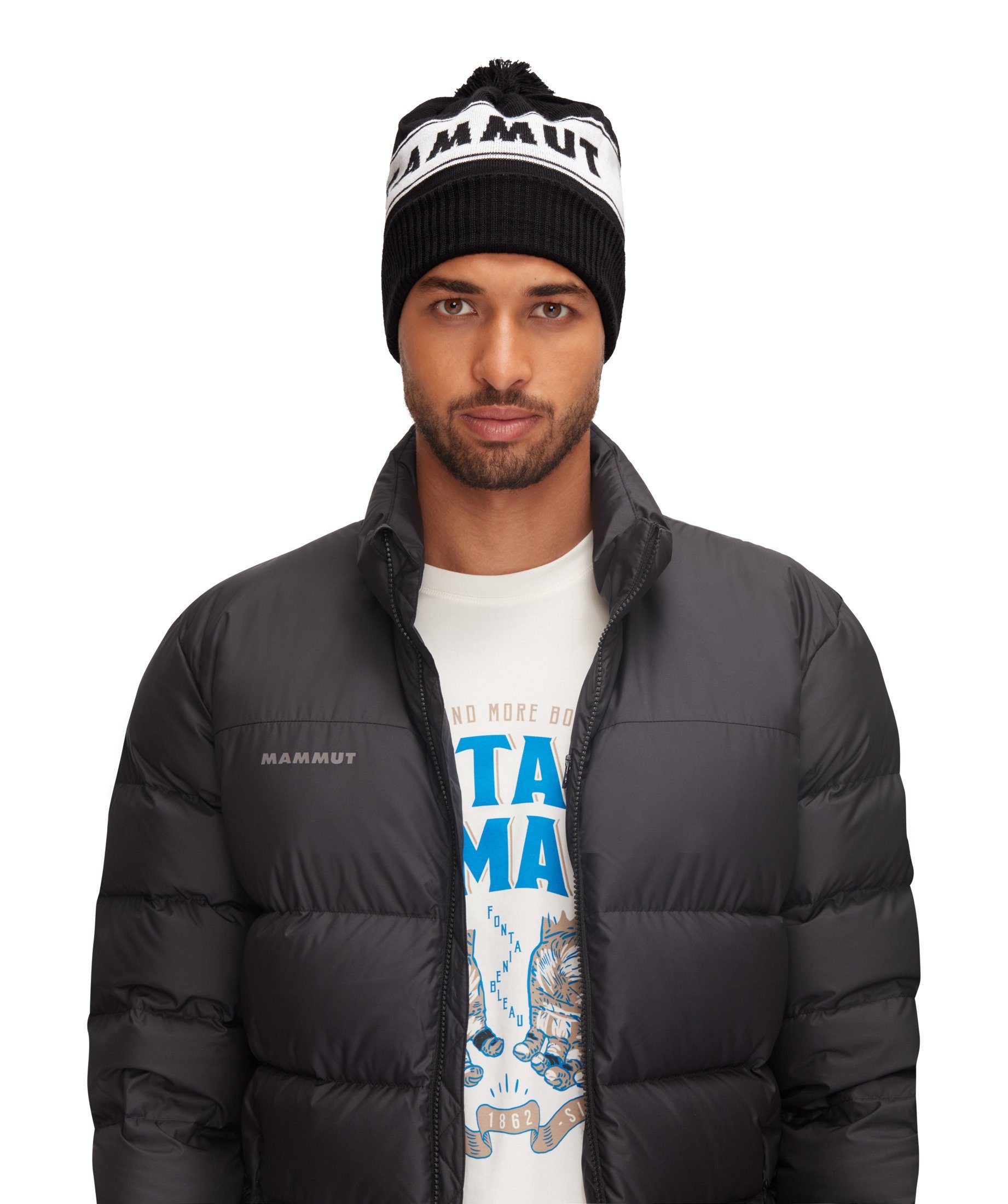 Mammut Beanie Peaks Beanie (1-St) black-white