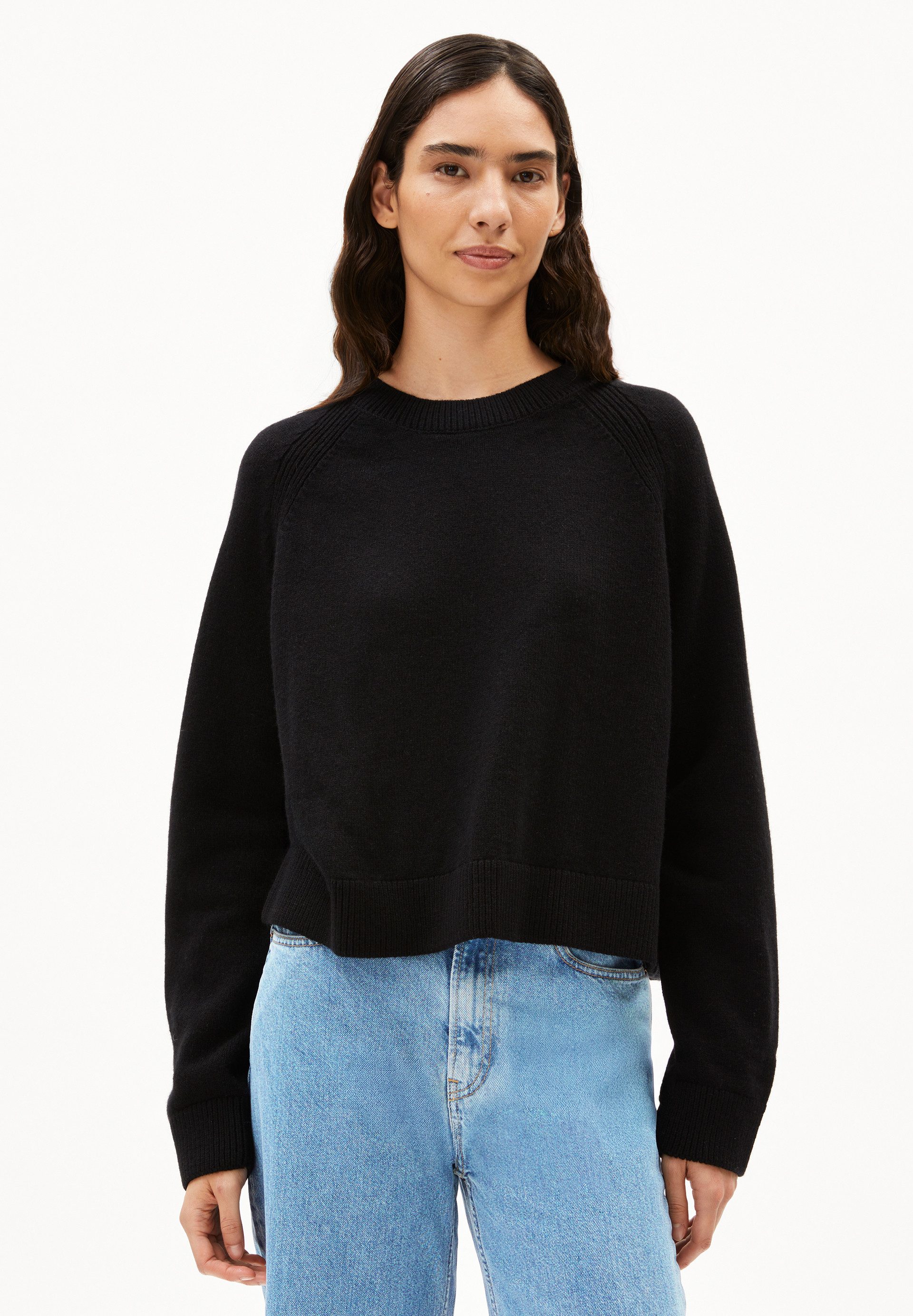 Armedangels Strickpullover DILIRIAA REGLANA (1-tlg., Loose günstig online kaufen