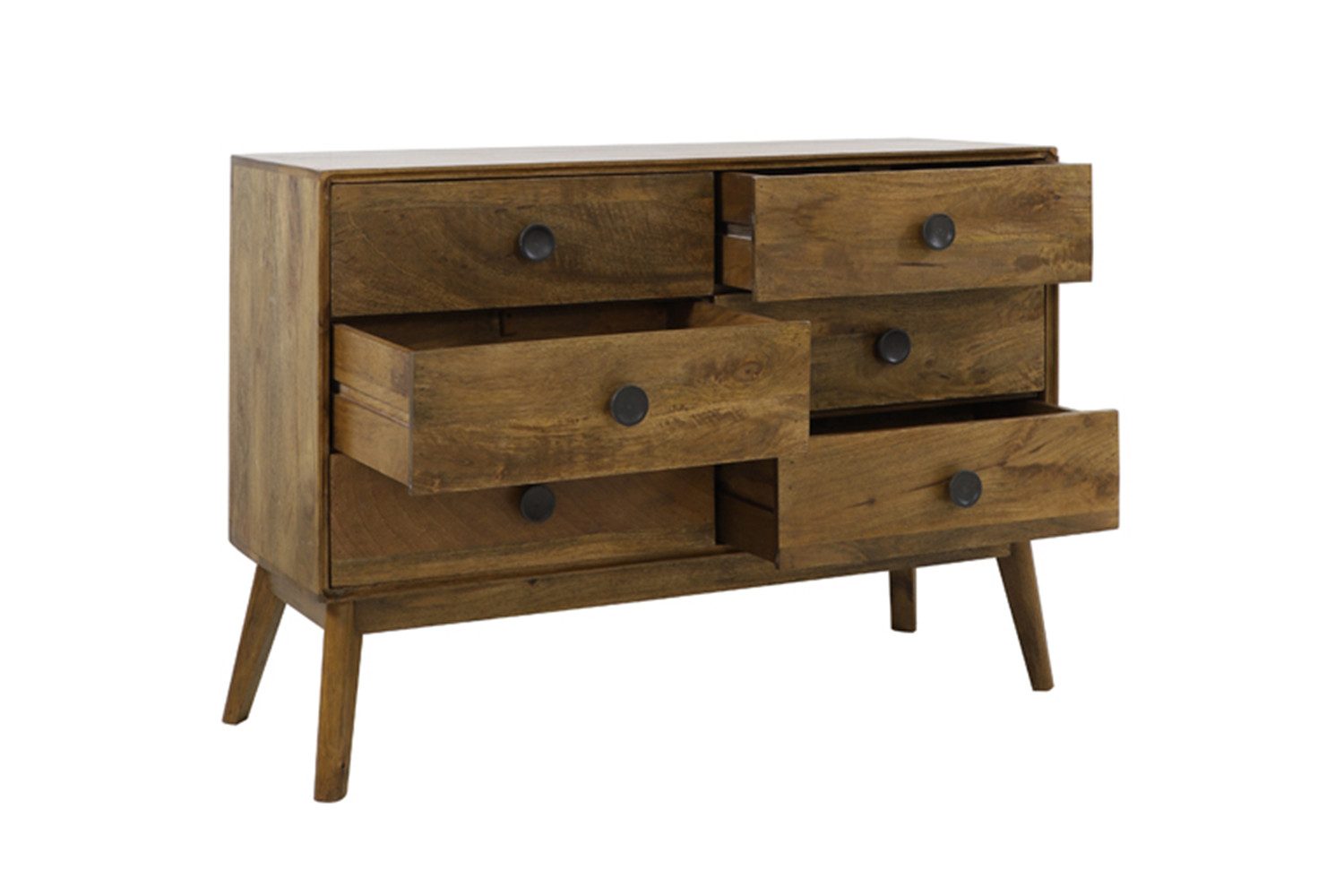 Light & Living Kommode Sideboard Kommode ESPITA von Light & Living Holz Braun 114x40x80 cm