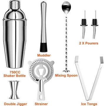 GLIESE Cocktailsessel Cocktail Shaker (8-St)