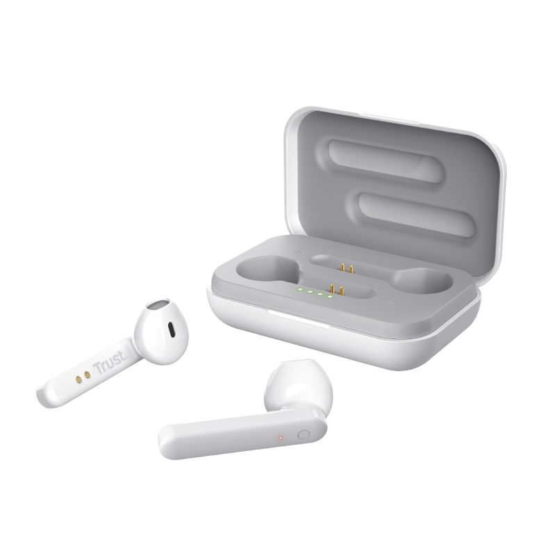 Trust PRIMO TOUCH BT EARPHONES In-Ear-Kopfhörer (10m Reichweite) white | In-Ear-Kopfhörer