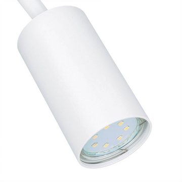 Licht-Erlebnisse Wandstrahler LEO, ohne Leuchtmittel, Weiß GU10 Metall verstellbar Wohnzimmer