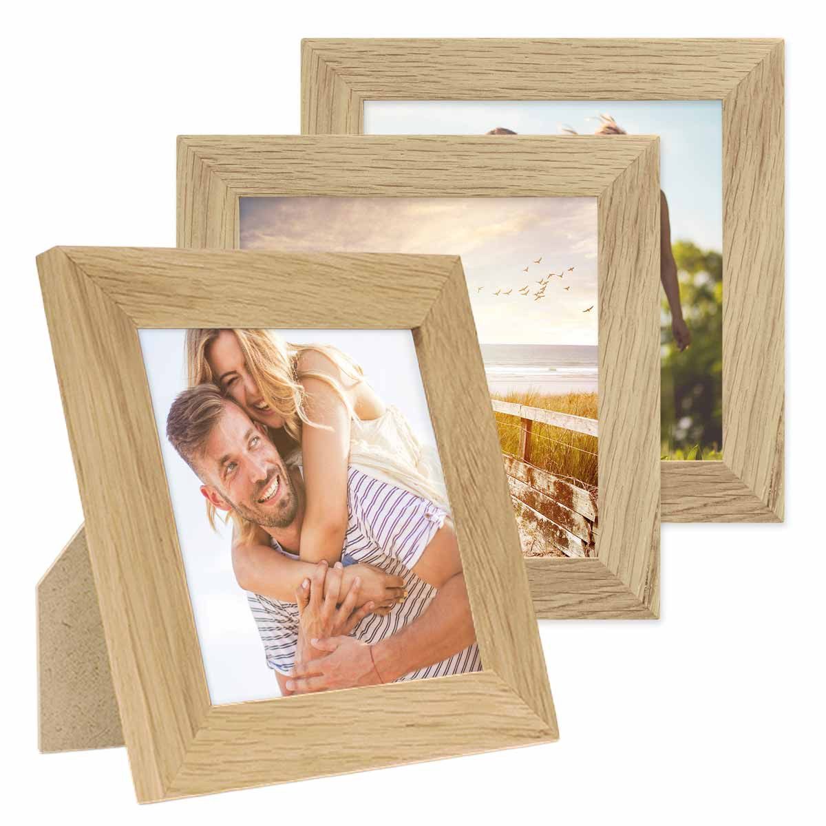 PHOTOLINI Bilderrahmen 3er Set breite Rahmen, günstig online kaufen