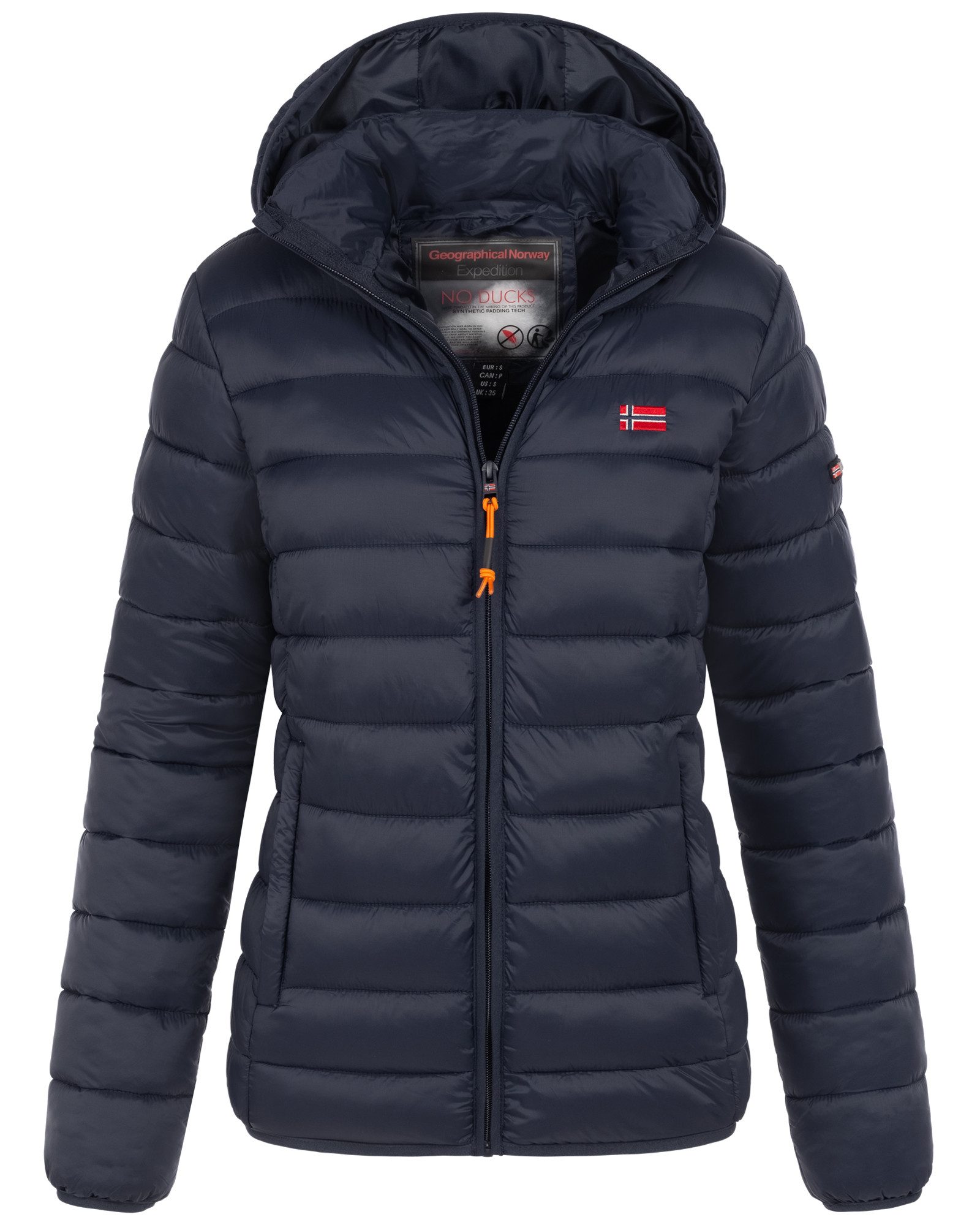 Geographical Norway Steppjacke Damen Herbst Winter Steppjacke Outdoor Überg günstig online kaufen