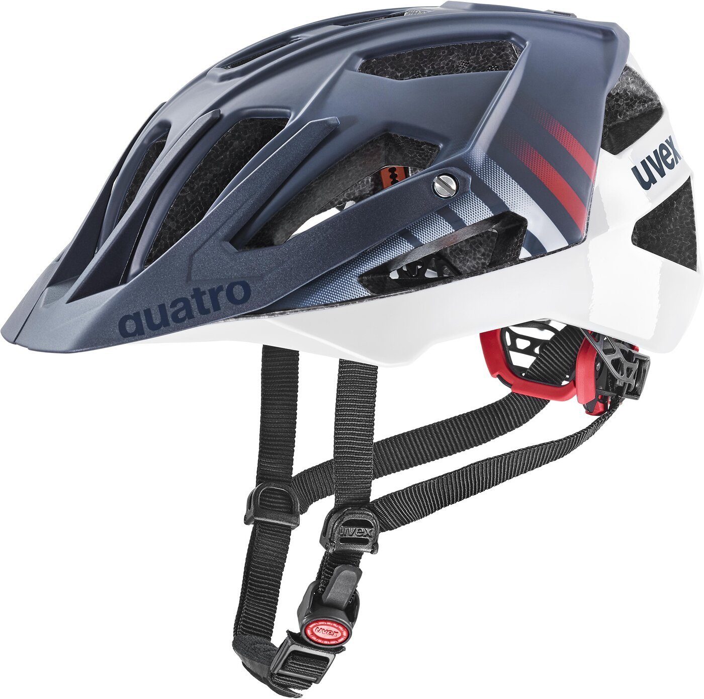 Uvex Fahrradhelm uvex quatro cc DEEP SPACE-WHITE MATT