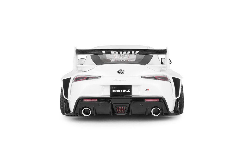 Solido Modellauto Toyota GR Supra LWB 2025 weiß pink, Maßstab 1:18