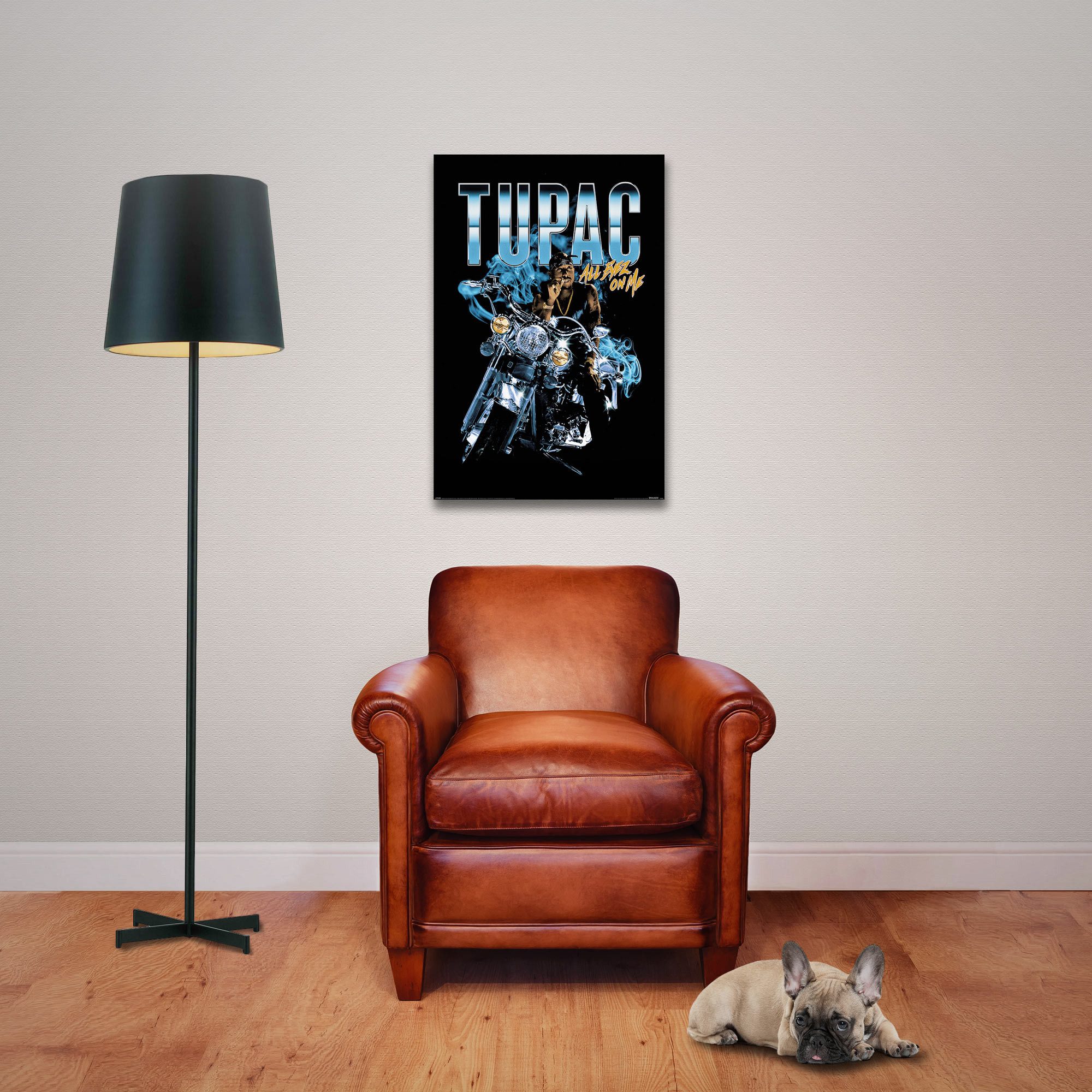 Poster 2pac - Poster - All Eyez Motorcycle