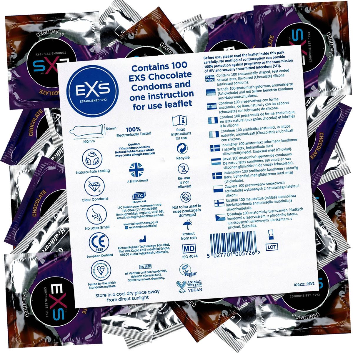 Kondome Chocolate Flavour - leckere Kondome
