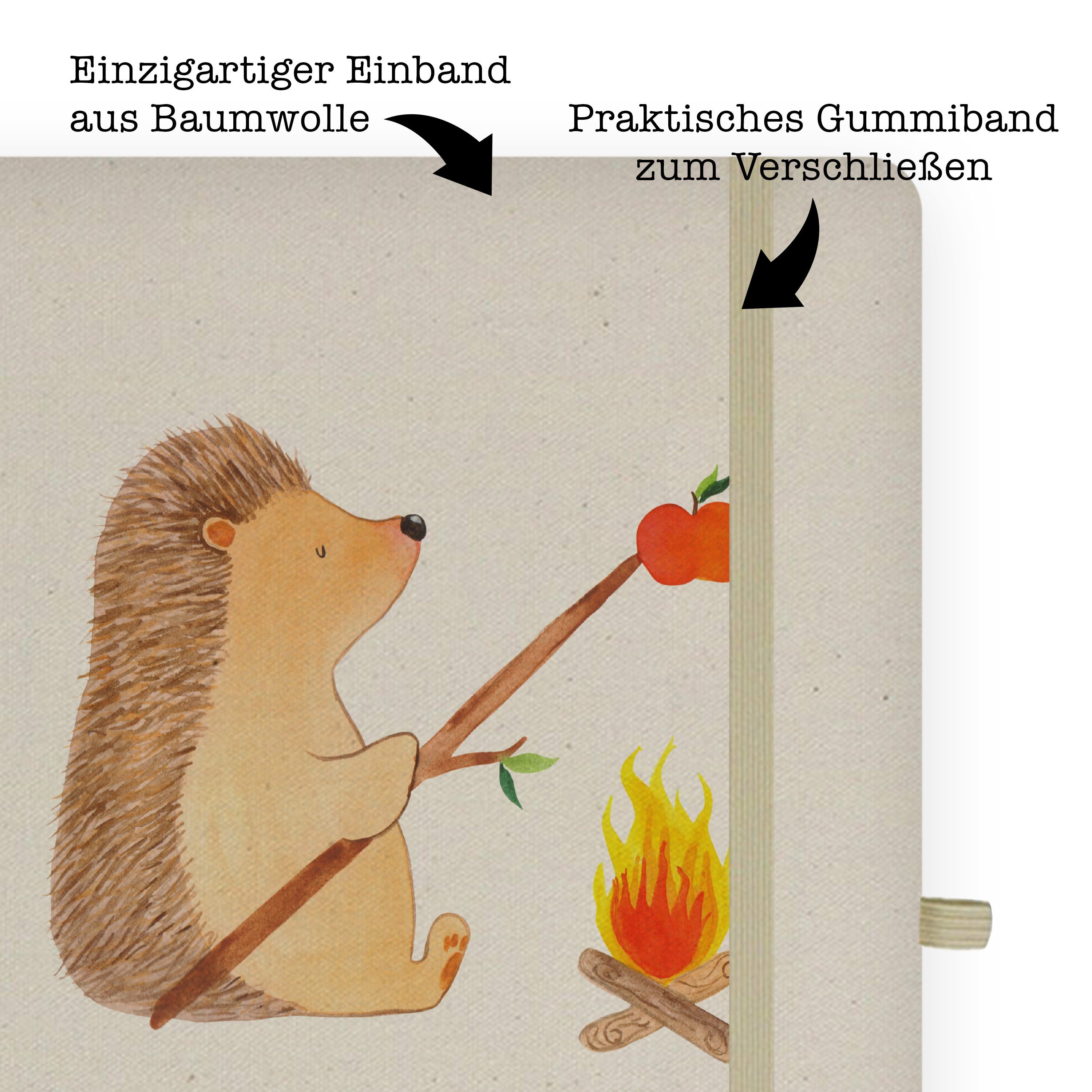 Geschenk, Notizbuch & Adressbuch Laune, Mrs. Igel grillt Gute Transparent - Mr. - Panda Grillen,