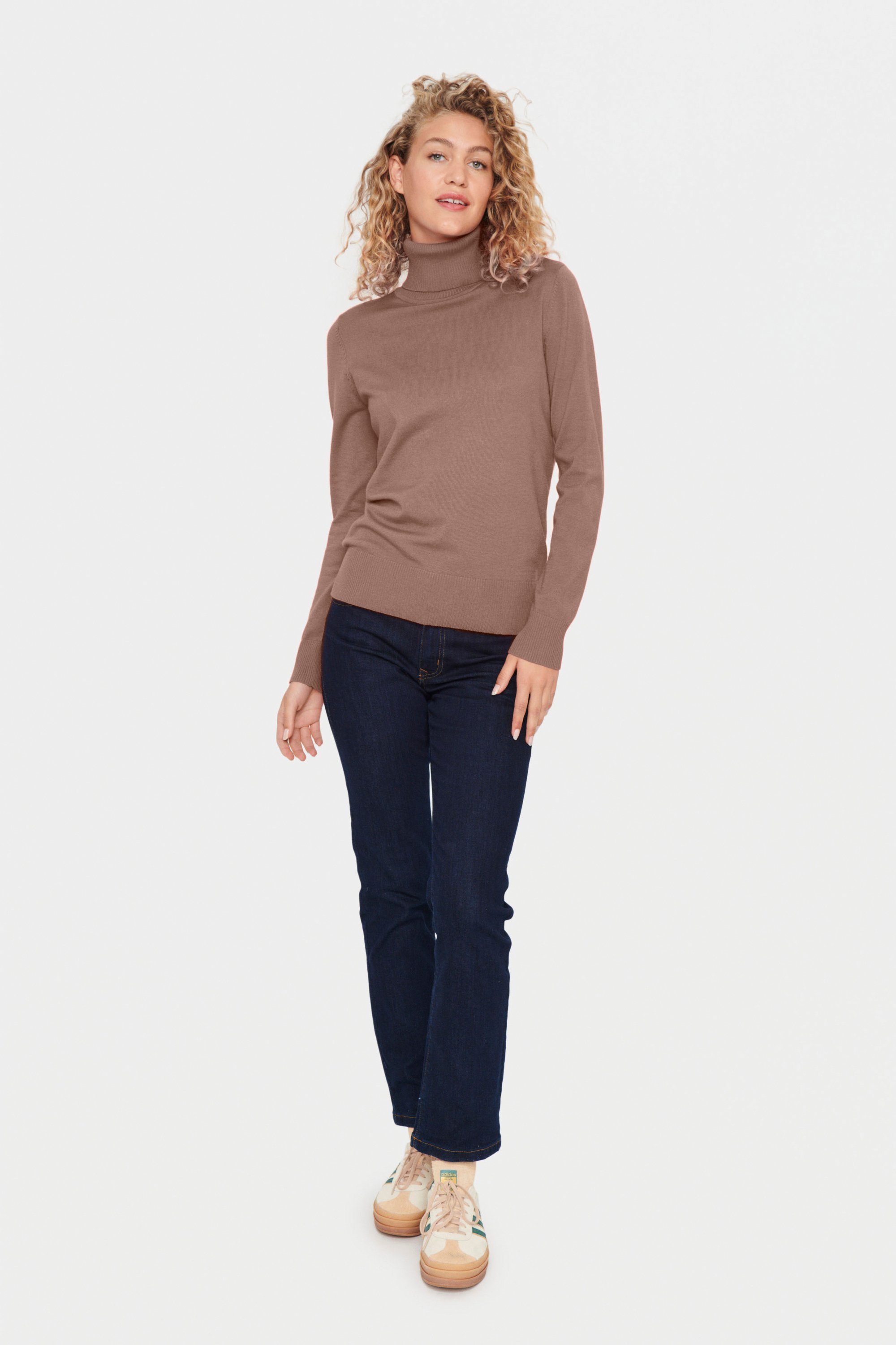 Saint Tropez Rollkragenpullover Rollkragen J2046 günstig online kaufen