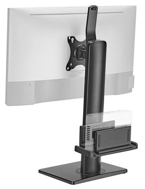 my wall HL60L Monitor-Halterung, (bis 32 Zoll, Packung, 1-teilig, Höhenverstellbarer Tischständer für Flachbildschirme)