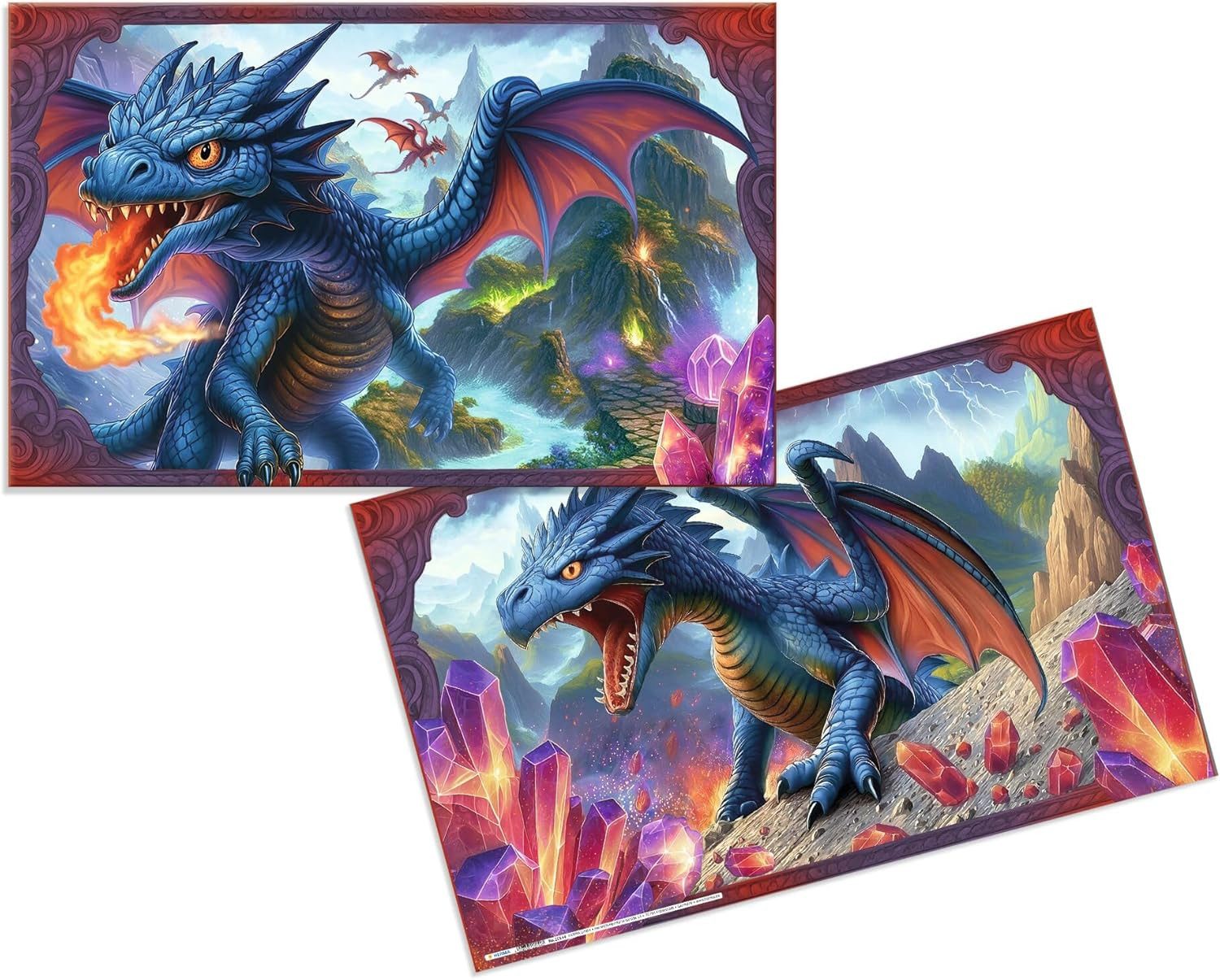 HERMA Aktenordner HERMA 20144 Schreibtischunterlage Dragon, 55x35 cm