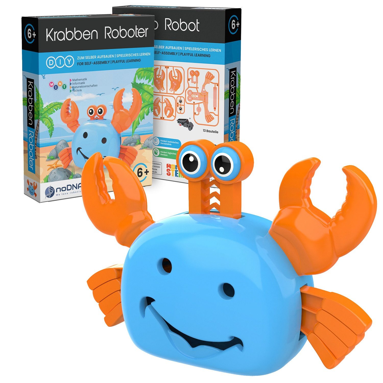 Robotertier Krabben Roboter, ab 6 Jahren, DIY Roboter Spielzeug