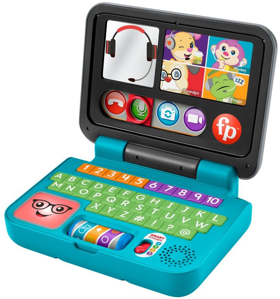 Fisher-Price® Kindercomputer Lernspaß Laptop, mit Licht und Musik