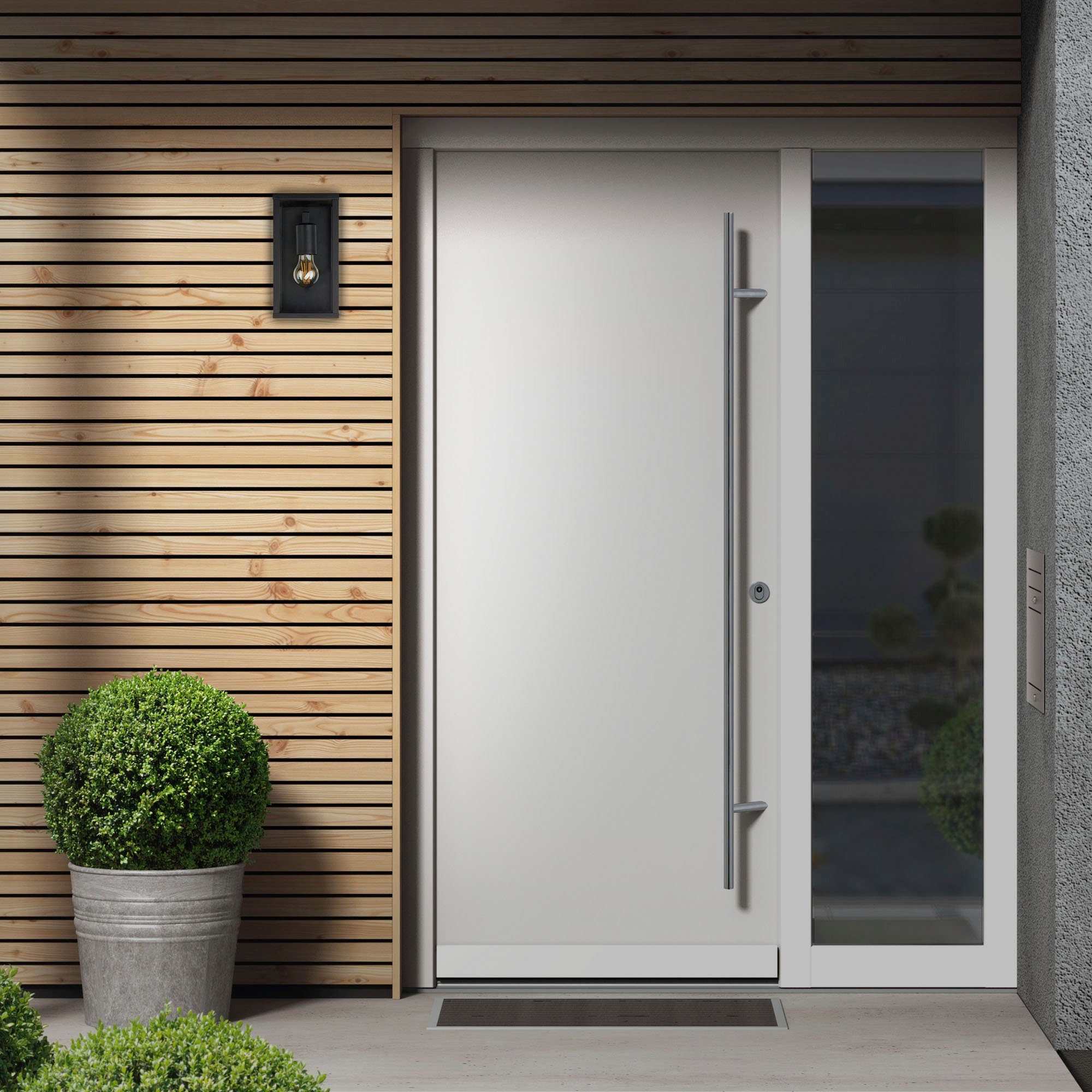 Briloner Leuchten Außen-Wandleuchte 3638015 LUANDA, ohne Leuchtmittel, Auße günstig online kaufen