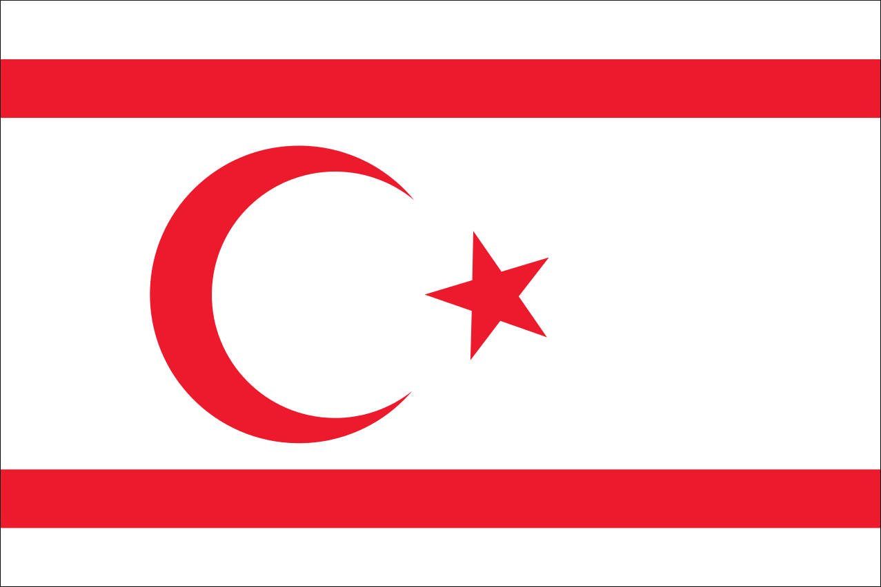 g/m² flaggenmeer 80 Nordzypern Flagge