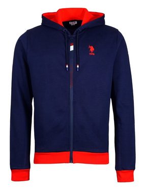 U.S. Polo Assn Sweatjacke Jacke Hooded Sweatshirt (1-tlg)