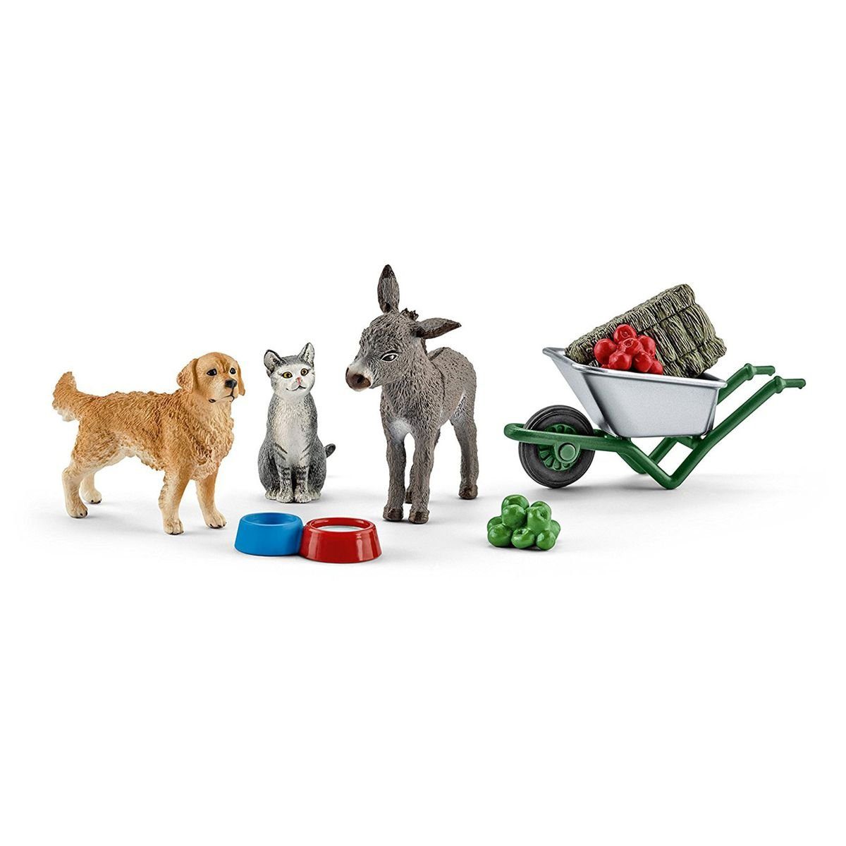 Spielwelt Schleich 41423 - Farm World - Fütterung auf dem Bauernhof