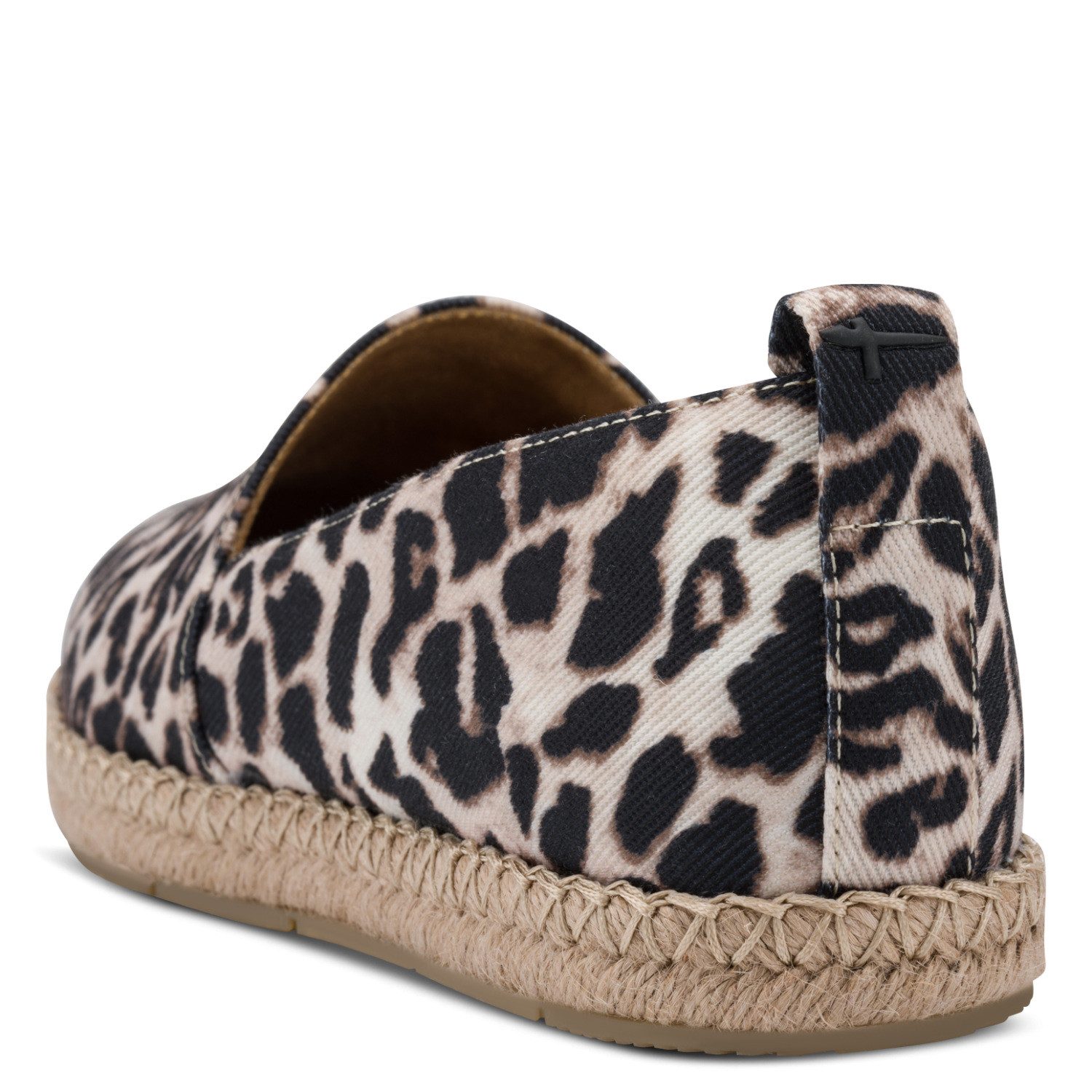 Tamaris Espadrille, Sommerschuh, Slipper, Schlupfschuh mit Juterahmen am Plateau