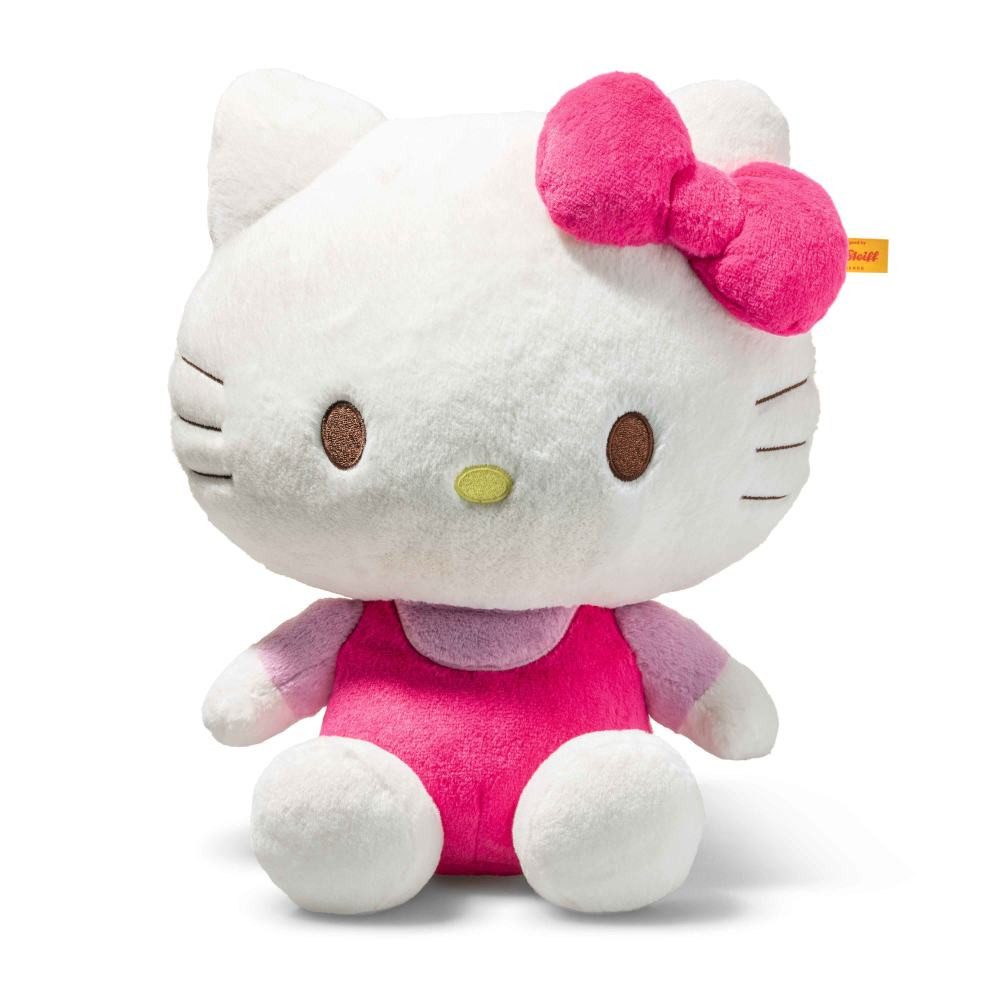 Steiff Kuscheltier Steiff Hello Kitty 30cm weiss sitzend 024788 Plüsch Stofftier