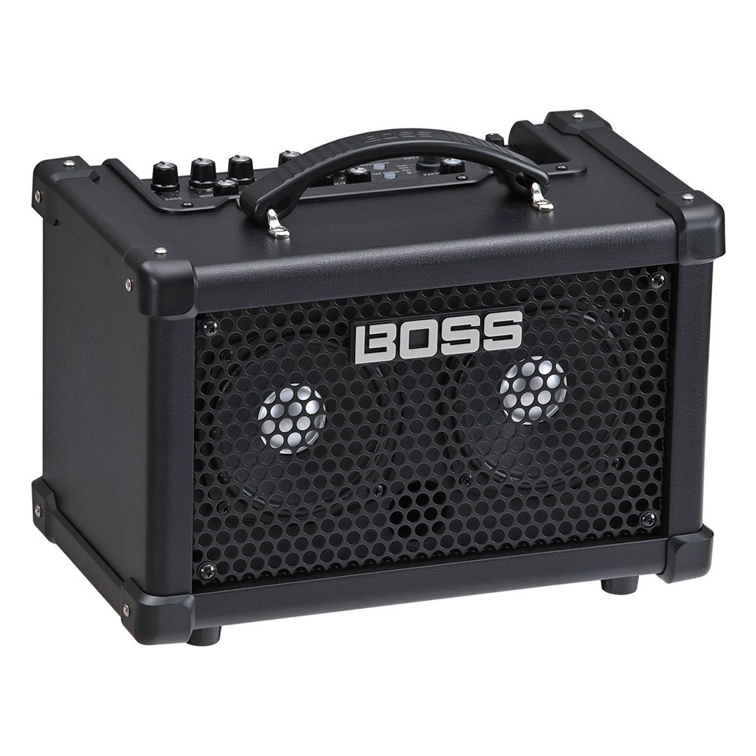 Boss by Roland Boss Bass-Verstärker Dual Cube Bass LX mit BT-Dual und Kabel Verstärker (Anzahl Kanäle: 1, 10 W, Bluetooth)