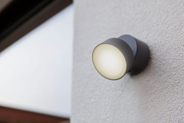LUTEC LED Außen-Wandleuchte TRUMPET, LED fest integriert
