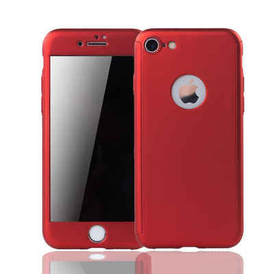 König Design Handyhülle Apple iPhone 8, Apple iPhone 8 Handyhülle Backcover Rot